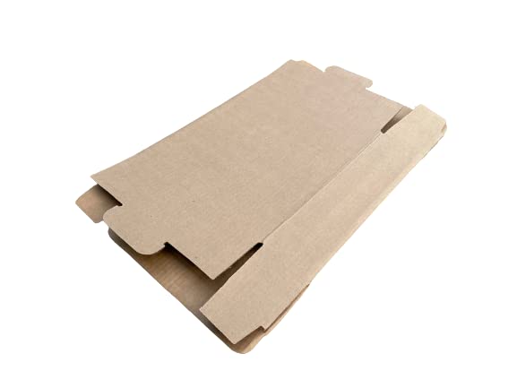 12x10x3 Inches Shipping Boxes Pack of 25, Small Corrugated Cardboard Box for Mailing Packing Literature Mailer (12"L x 10"W x 3"H)