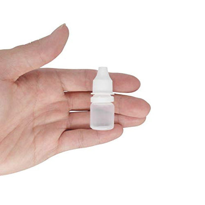 TRENDBOX 10 Pack 5ml Plastic Empty Eye Liquid Dropper Bottles - size: 5 ml (Pack of 10)