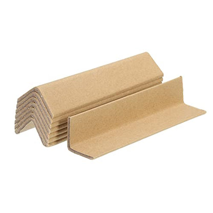 PATIKIL Adjustable Cardboard Corner Protector Package Frame Protectors L Shaped 150x30mm Thick 3mm for Art, Packing, Shipping, Pack of 50 - size: 150x30mm