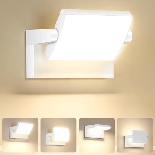 Outdoor LED Wall Light 40W White Flood Lights 350°Rotation - color: 1/40w/3000k/White