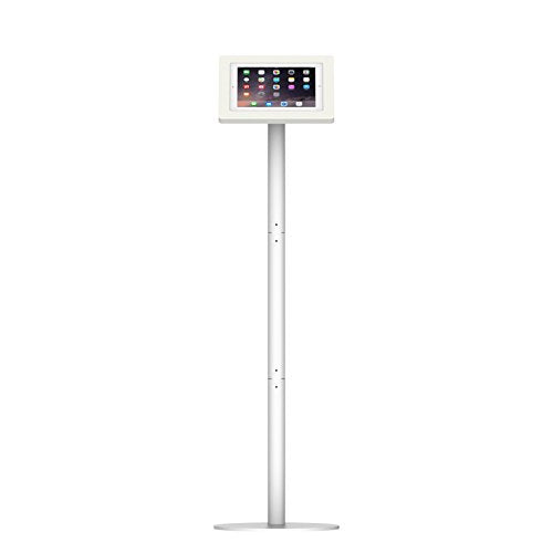 VidaMount White Enclosure and Floor Stand [Bundle] Compatible with iPad 2/3/4 - color: White, size: iPad 2/3/4