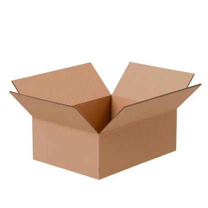 The Boxery 8"x6"x3" Corrugated Cardboard Boxes 25-Pack - size: 8x6x3"