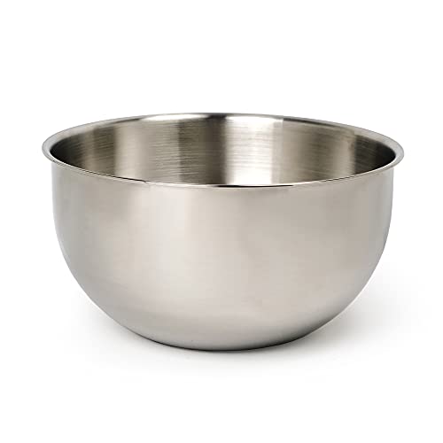 RSVP International Endurance Stainless Steel Mixing Bowls, 8 Quart - size: 8 Quart