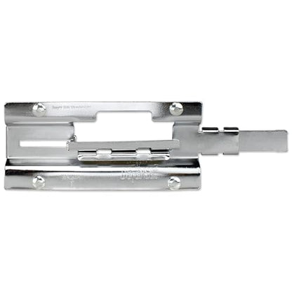 DBCI Overhead Roll Up Door Latch, Zinc-Plated 7-1/2" x 3-1/2", with 4 Bolt mounting - size: SS-DBCI-1
