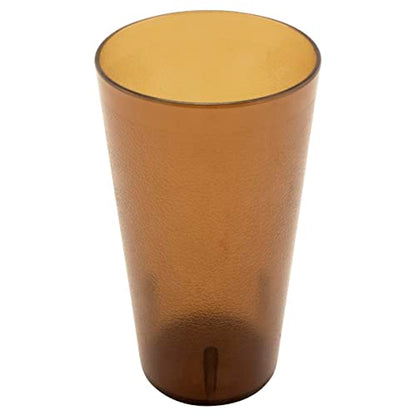 G.E.T. 6632-1-A-EC Heavy-Duty Plastic Restaurant Tumblers, 32 Ounce, Amber (Set of 4) - color: Amber, size: 32 Ounces, style: 32 ounces