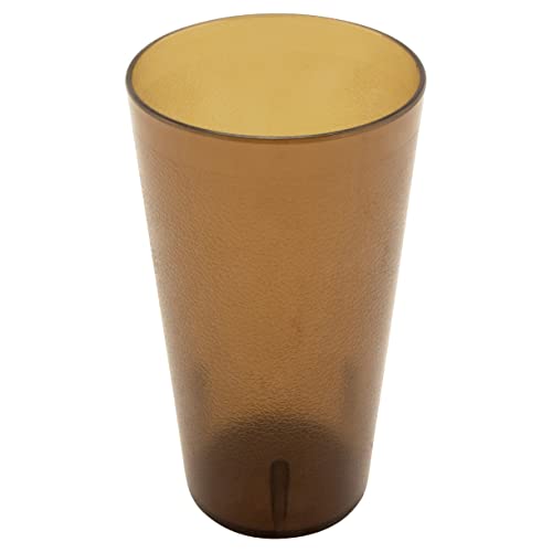 G.E.T. 6632-1-A-EC Heavy-Duty Plastic Restaurant Tumblers, 32 Ounce, Amber (Set of 4) - color: Amber, size: 32 Ounces, style: 32 ounces