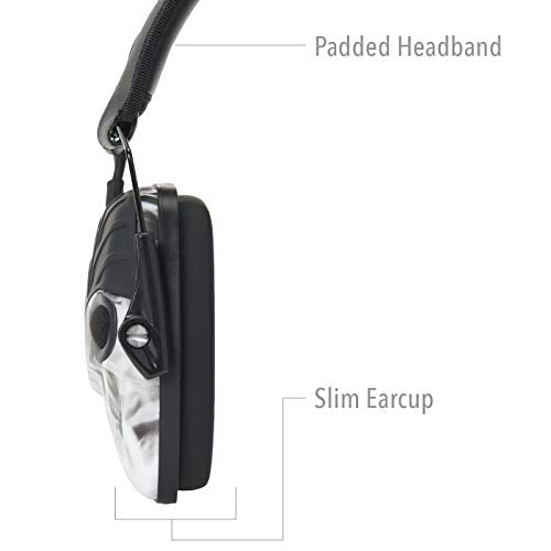Howard Leight R-02531 by Honeywell Impact Sport Sound Amplification Electronic Shooting Earmuff, Smoke - color: Smoke, size: Medium
