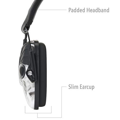 Howard Leight R-02531 by Honeywell Impact Sport Sound Amplification Electronic Shooting Earmuff, Smoke - color: Smoke, size: Medium
