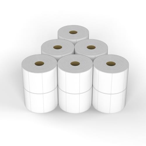 8400 3x2 Thermal Labels Roll, HUOJI 12 Rolls White Shipping Address Labels - color: White, size: 3x2-12 rolls