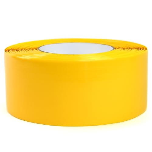 Floor Tape 2.0 with Armor Technology 4" x 50' Yellow - color: Yellow, size: 4" x 50'