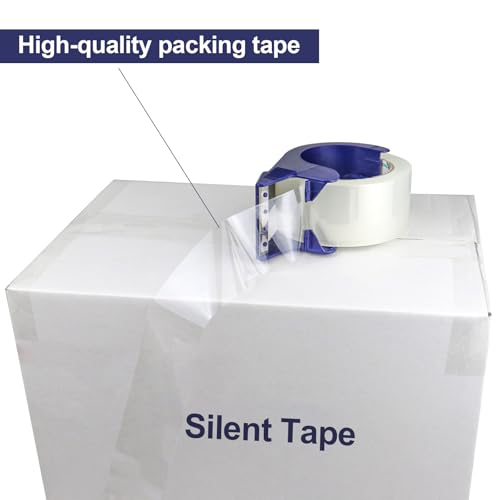 BOMEI PACK Clear Packing Tape, 12 Rolls Heavy Duty Packaging Tape for Shipping Packaging Moving Sealing, Thicker Clear Packing Tape, 1.88 inches Wide, 110 Yards Per Roll, Total 1320 Yards - color: Clear, size: 110yds