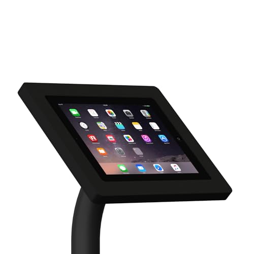 VidaMount Black Enclosure and Floor Stand [Bundle] Compatible with iPad 2/3/4 - color: Black, size: iPad 2/3/4