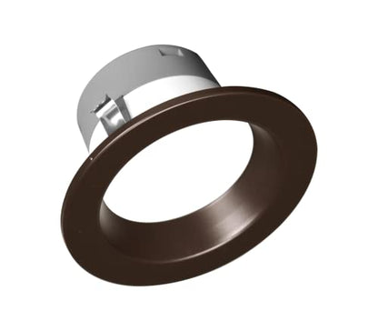 DLR4(v6) 4-inch Oil-Rubbed Bronze Selectable Recessed LED Downlight (DLR4607120SOB) - color: Oil-Rubbed Bronze, style: 1-Pack