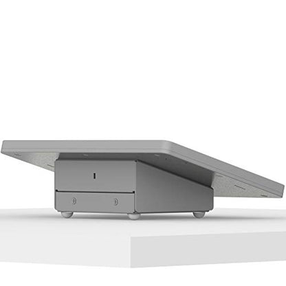 VidaMount Light Grey Enclosure and Fixed Tilted 15° Desk/Surface Mount [Bundle] Compatible with iPad Pro 10.5" & Air 3rd Gen - color: Light Grey, size: iPad Pro 10.5" & Air (3rd Gen)