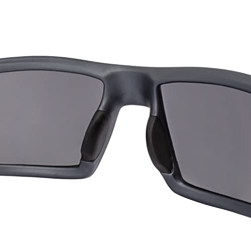Crossfire Safety Glasses - color: Aluminum Gray / Smoke