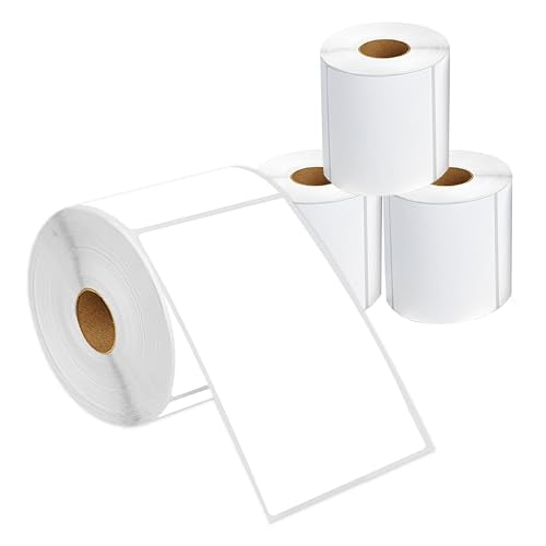 2.25" X 4" Direct Thermal Labels (1400 Count, 4 Rolls) - size: 2.25" X 4"