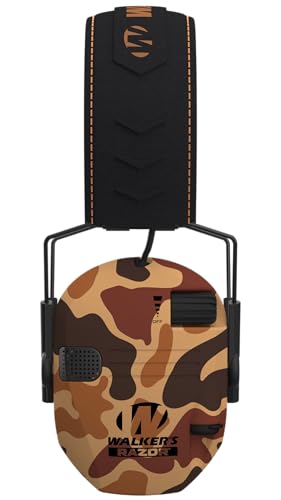 Walker's Razor Slim Electronic Muff - color: Duck Camo, size: One Size