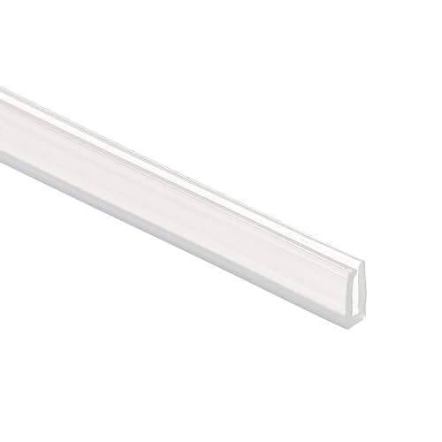 PATIKIL 13Ft U Channel Edging Trim 1/32" Slot Fits 1/64"-5/128" Edge - size: 13Ft Long,1/32" Slot,15/64"Wx5/128"Tx1/8"H