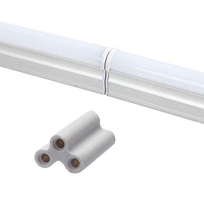SinLoon T5 T8 LED Lamp Connector Double End 3Pin Fmeale Adapter,Daylight LED Integrated Tube Iinkable Cords for LED Tube Lamp Holder Socket Fittings with Cables(3Pin 20.5mm 20pcs)