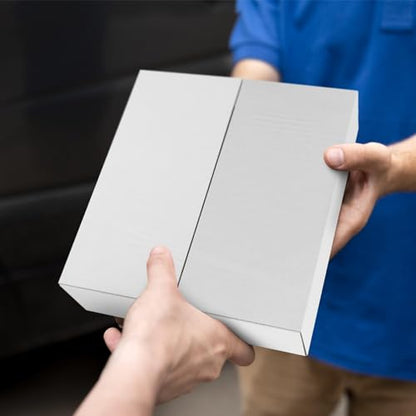 Rigid Mailers with Self-Seal, White 12.5 x 12.5 x 1 Inches, 50 Pack, 550 GSM Thick Paperboard Envelopes for Documents, Photos, CDs - color: White, size: 12.5" x 12.5" x 1" / 50 Pack