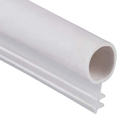 Window Weatherstrip Seal 5/16" Bulb Bubble Kerf Mount 4 Colors & 6 Length Options (50', White) - color: White, size: 50 Feet