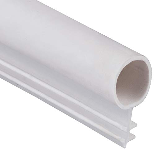 Window Weatherstrip Seal 5/16" Bulb Bubble Kerf Mount 4 Colors & 6 Length Options (100', White) - color: White, size: 100 Feet