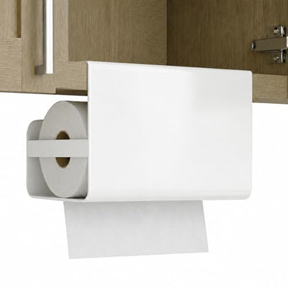 Arakio, Paper Towel Holder Under Cabinet No Drilling Kitchen Roll Dispenser