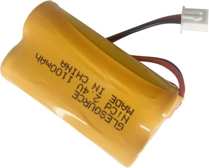 (10 Pack)2.4V 1100mAh Battery Replacement for Exit Sign Emergency Light Exitronix 10010036 Lithonia 10010034 Interstate NIC1394 BEL-179 - color: 10 PCS 1100mAh