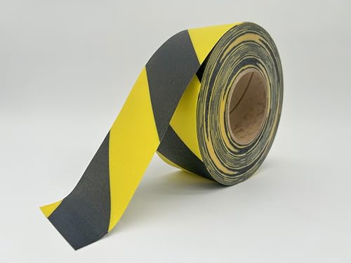 LeanStripe Aisle Striping 5S Floor Marking Tape (Black/Yellow, 2" x100') - color: Black/Yellow, size: 2"x100'