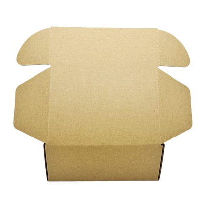 Small Sturdy Cardboard Box 6x4x2.2 Inch Mailing Corrugated Boxes Set of 10 - size: 6 x 4 x 2.2 inches