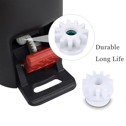 Spin Mop Bucket Gear Easy Mop Pedal Broom Bearing Gears Repair Compatible with Ocedar Vilida, One Way Clutch Bearing Bucket Gear Sprockets for 90% Rotation Mop Bucket (4PCS Gears)