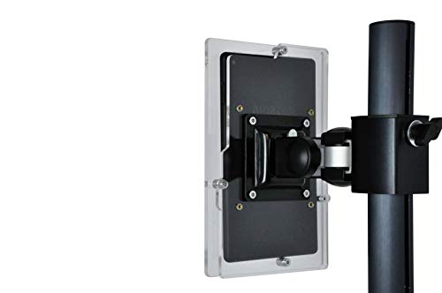 Security Anti-Theft Acrylic VESA Enclosure for Amazon Tablet with Free Wall Mount Kit (Clear, Fire HD 6) - color: Clear, size: HD 6