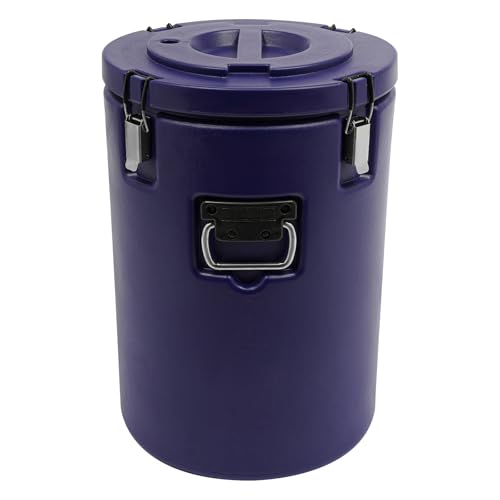 DYNAMI 9 Gal Insulated Food Container,Hot Soup Transport Container Blue - color: Blue, size: 9 Gal