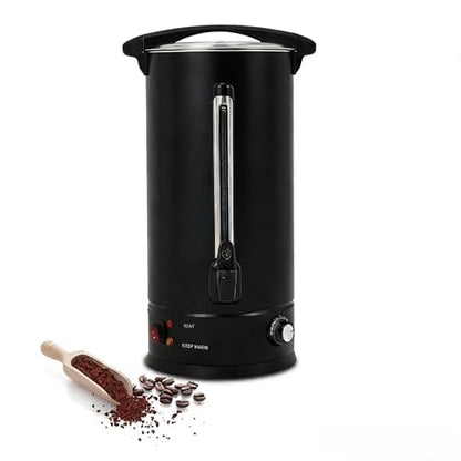 110 Cup Coffee Urn and Hot Beverage Dispenser, 16L/4.2Gal Commercial Coffee Maker, Quick Brew Stainless Steel Large Hot Coffee Dispenser for Party Buffet Catering - size: 16L/110Cups