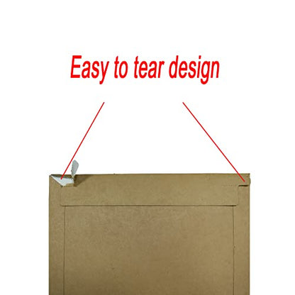 Bonfasvo Rigid Mailers 30 Pack 7.5 x 9.5 inches Brown Self Seal Stay Flat Bulk Cardboard Kraft No Bend Mailers Peel and Seal for Document Photos Pictures Papers Files CD - color: Brown, size: 7.5 x 9.5 Inch (30 Pack)