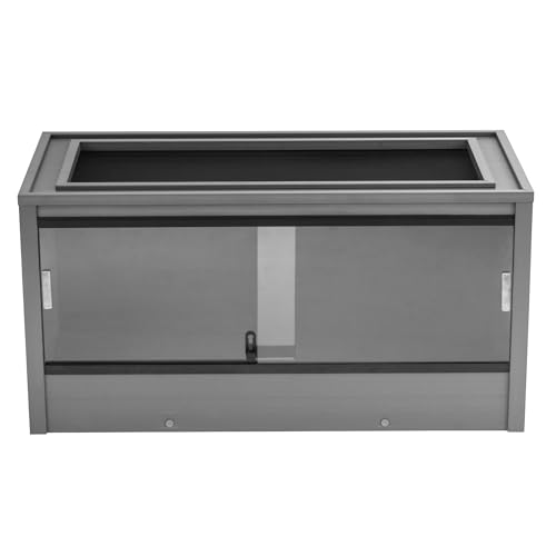 New Age Pet® ECOFLEX® 36" Mojave Reptile Enclosure, Medium, Grey - color: Grey, size: Medium
