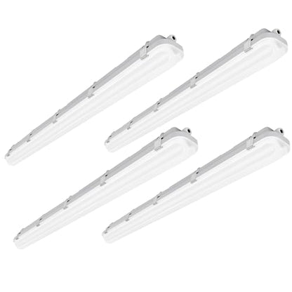 hykolity 4FT LED Vapor Tight Light, 40/50/60W Vapor Light Fixture, 130LM/W