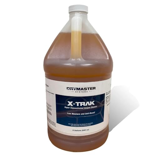 X-TRAK Low Moisture Carpet Cleaning Solution for Professional and Commercial use - 1 Gallon