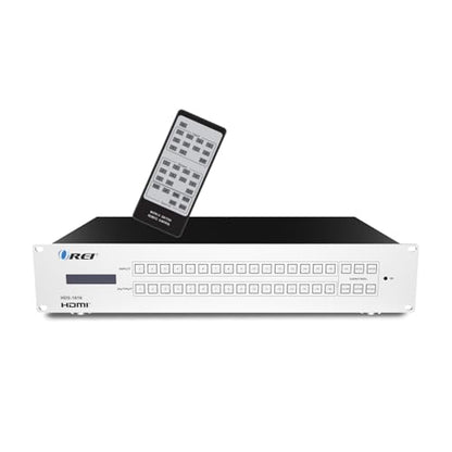 OREI 16x16 HDMI Matrix Switch – 4K@30Hz, EDID, RS-232, WebGUI, IR, HDCP 2.2 - size: 16X16 Matrix Switch