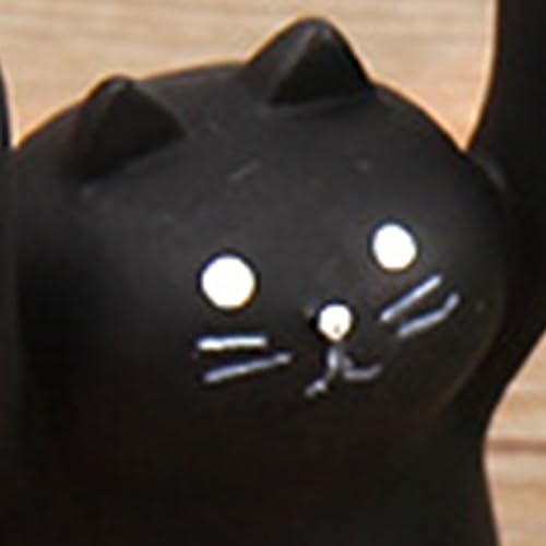 Place Card Holders, Cute Black Cat Resin Table Number Stand - size: Black Cat, style: Black Cat