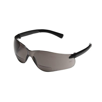 MCR Safety BKH10G Bearkat Glasses, Gray Lens - color: Gray Lens, size: 1.0 Diopter