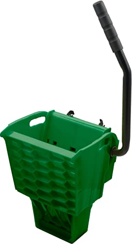 SPARTA 35 Qt Mop Bucket System with Wringer and Insert, Green - color: Green