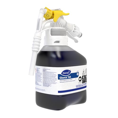 Diversey Glance NA Glass and Multi-Surface Cleaner, 1.5 L, 2/Carton - size: 50.72 Fl Oz (Pack of 1)