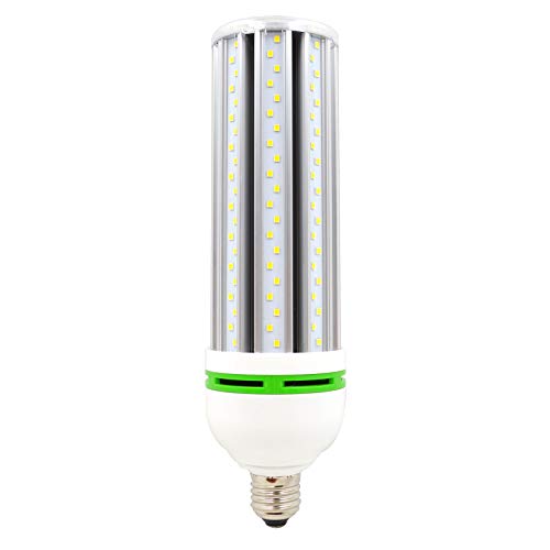 KLED LED Corn Light Bulb, Super Bright, 40W (400 Watt Halogen/150 Watt CFL Equivalent), 4500 Lumen, Cool White, Medium Base E26, CRI 85+, for Garage Warehouse High Bay Barn Backyard (Cool White)