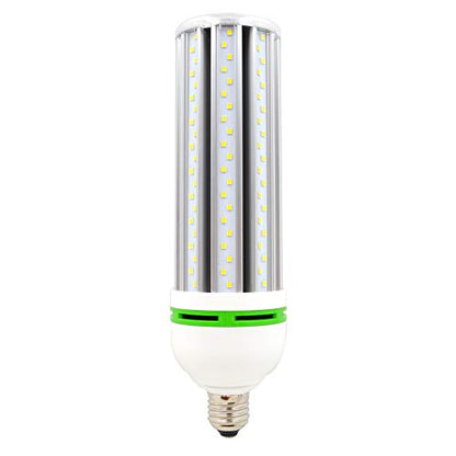 KLED LED Corn Light Bulb, Super Bright, 40W (400 Watt Halogen/150 Watt CFL Equivalent), 4500 Lumen, Cool White, Medium Base E26, CRI 85+, for Garage Warehouse High Bay Barn Backyard (Cool White)