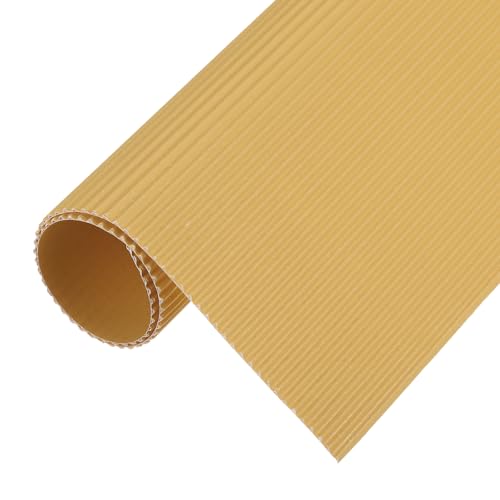 MECCANIXITY Corrugated Paper Sheets 5pcs 14x10x1/16inch Khaki - color: Khaki, size: 14inch x 10inch x 1/16inch