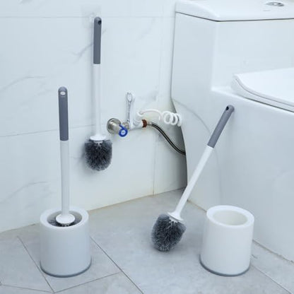 Patelai 6 Pack 18.12 Inch Toilet Brush and Holder for Bathroom