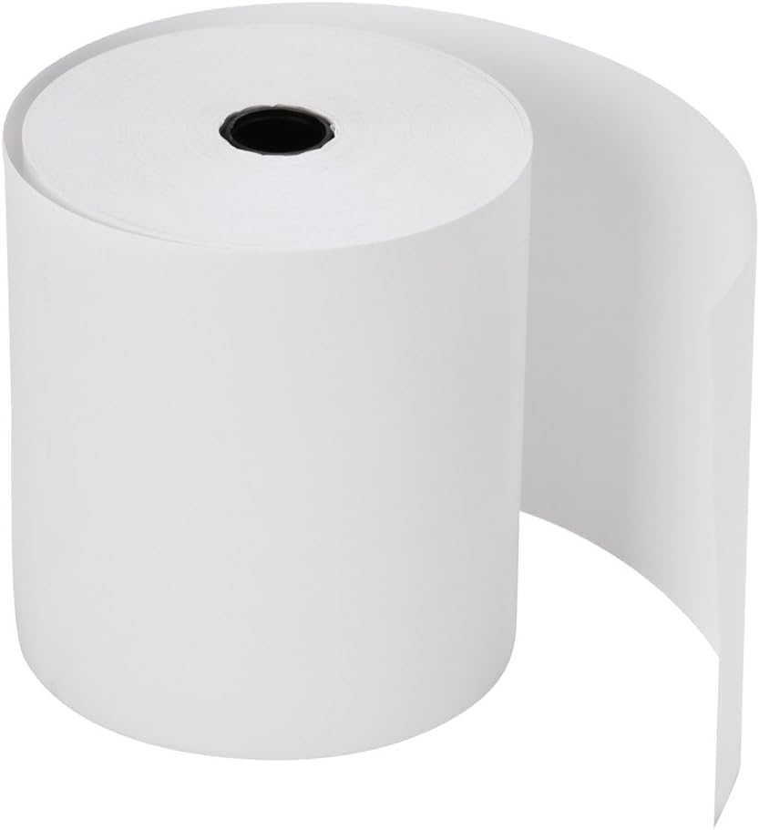 Thermal Paper 2 1/4 inch x 50 feet, Cash Register POS Receipt Paper for Credit Card Machine (50 Rolls)