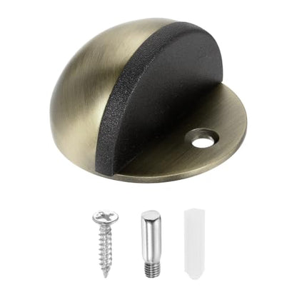 uxcell Low Dome Floor Door Stop, 45mm Dia. Stainless Steel Door Stopper - color: Bronze