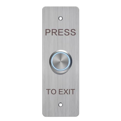 Door Access Control System Kit Set with 280kg/600lbs Electric Magnetic Lock, RFID Keypad, Two Remotes,DC12V/5A Power Supply,Stainless Steel Push to Exit Button， 5pcs RFID EM ID Card (C60-Kits) - color: C60-Kits